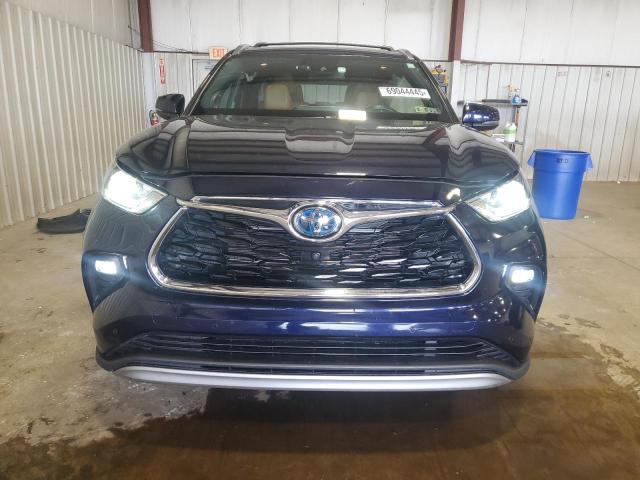  TOYOTA HIGHLANDER 2021 Granatowy