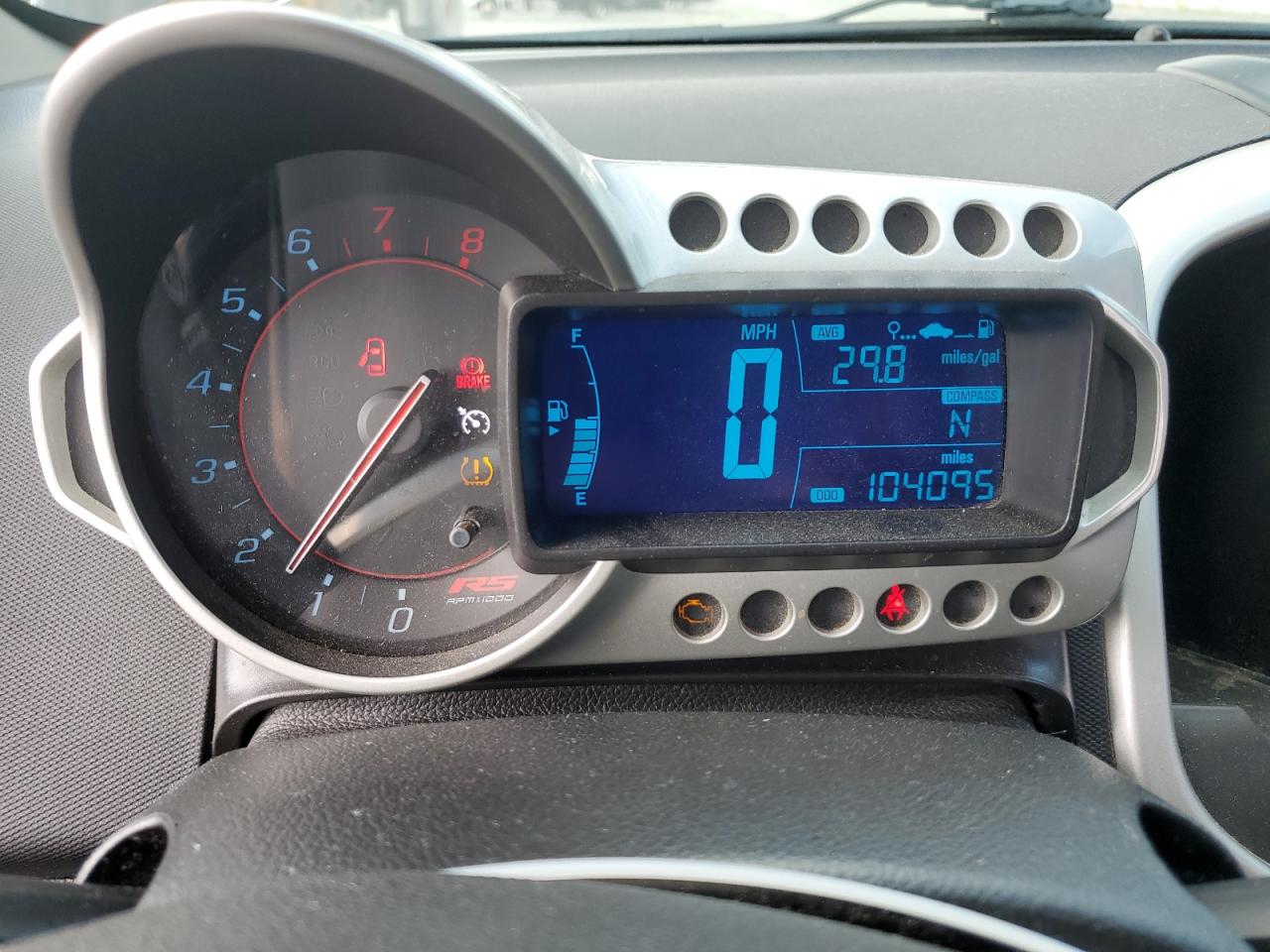 2013 Chevrolet Sonic Rs VIN: 1G1JH6SB9D4173554 Lot: 68952345