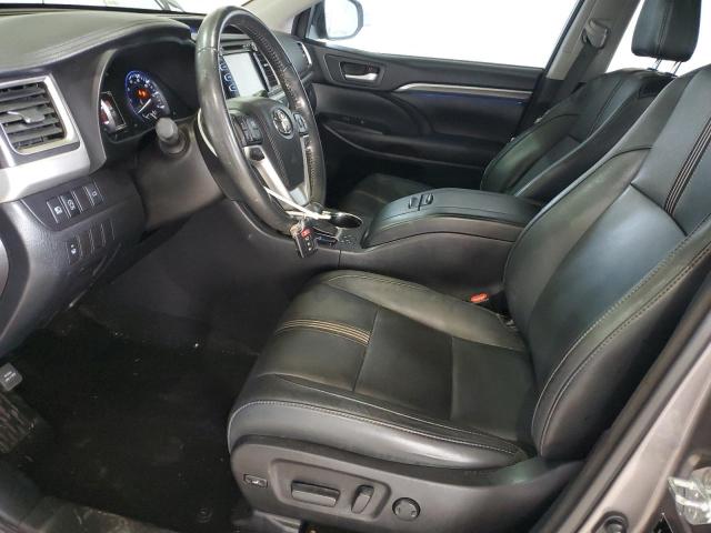  TOYOTA HIGHLANDER 2017 Серый