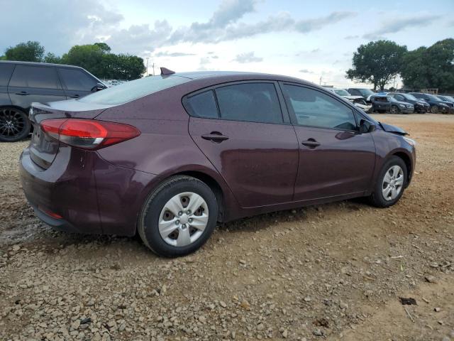  KIA FORTE 2017 Burgundy