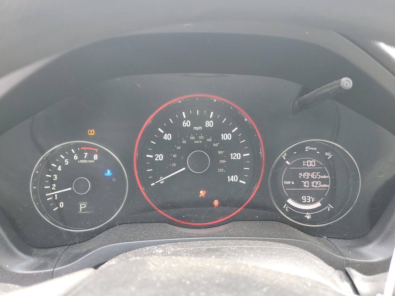 2016 Honda Hr-V Ex VIN: 3CZRU5H54GM734327 Lot: 71040995