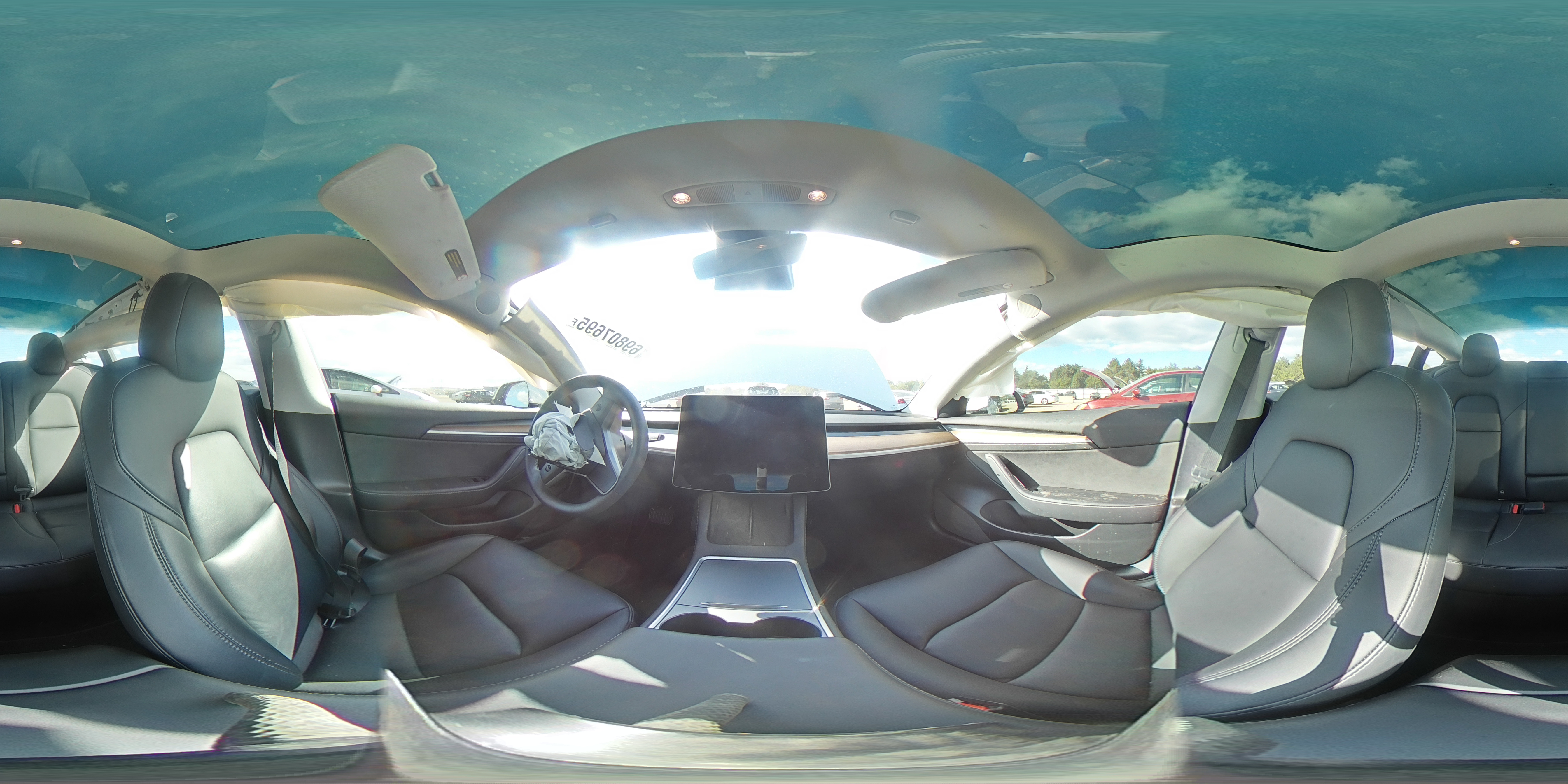 2022 Tesla Model 3 VIN: 5YJ3E1EB1NF323285 Lot: 69807695