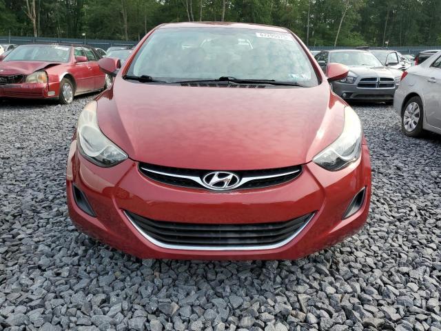  HYUNDAI ELANTRA 2013 Czerwony