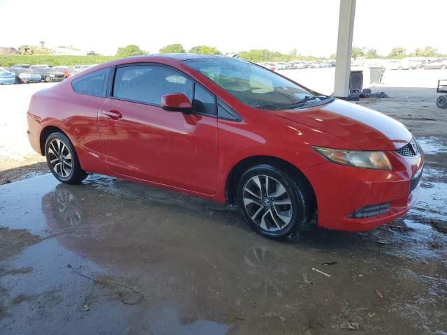 Coupet HONDA CIVIC 2013 Czerwony
