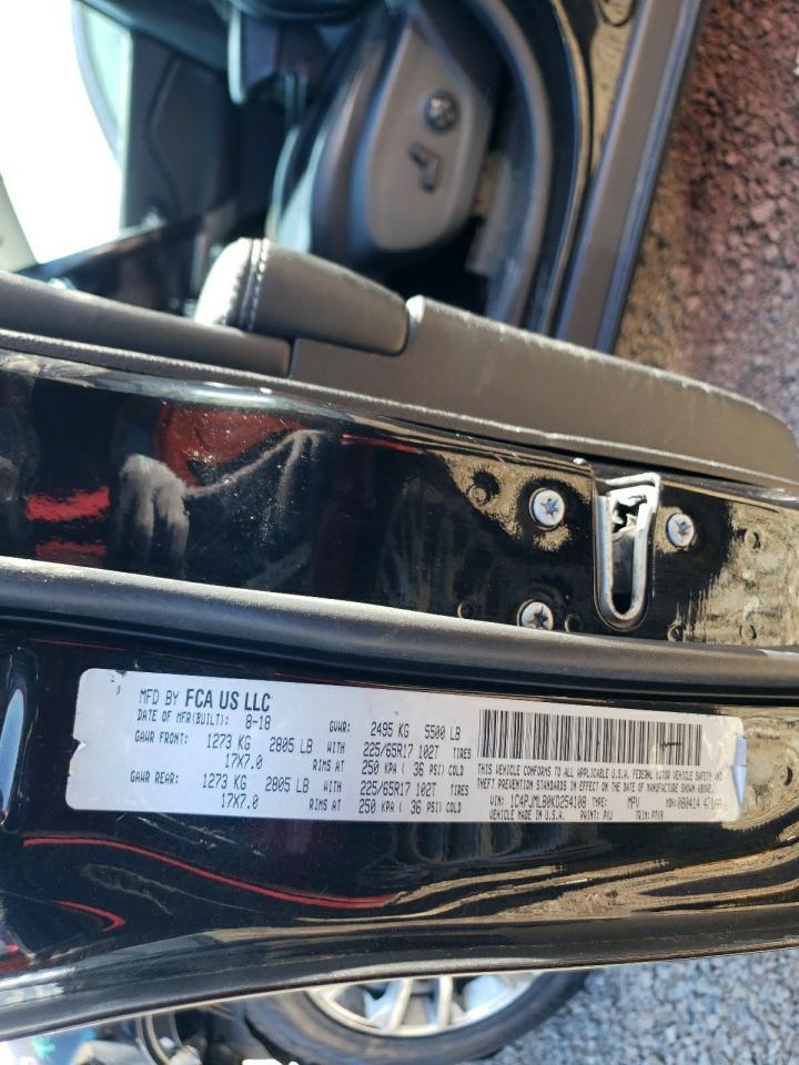 2019 Jeep Cherokee Latitude Plus VIN: 1C4PJMLB0KD254108 Lot: 70867975