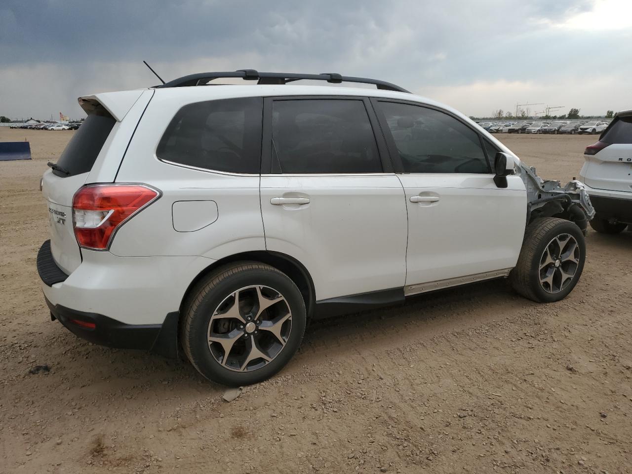 2015 Subaru Forester 2.0Xt Premium white suv gas JF2SJGDC8FH538606 photo #4