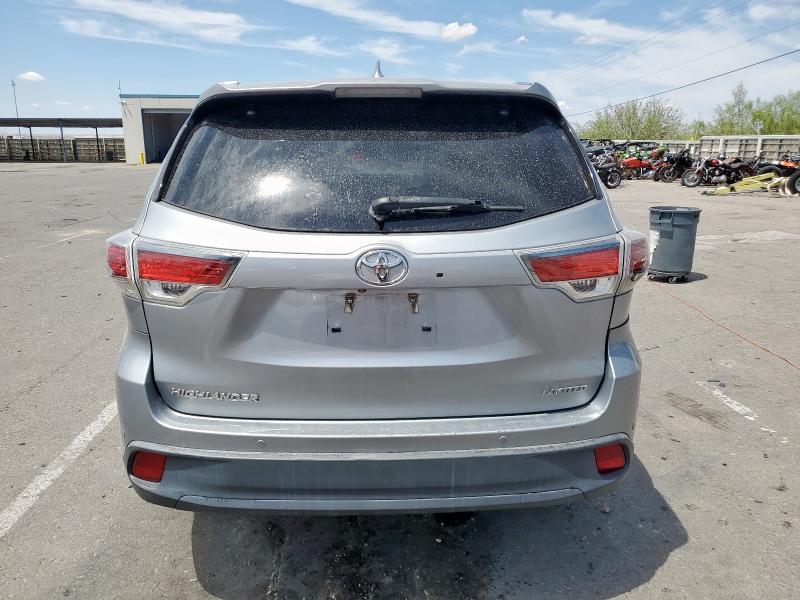  TOYOTA HIGHLANDER 2016 Серебристый