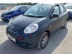 2011 NISSAN MICRA ACENTA CVT  for sale at Copart CORBY