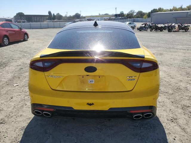  KIA STINGER 2018 Yellow