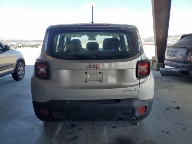  JEEP RENEGADE 2017 Srebrny