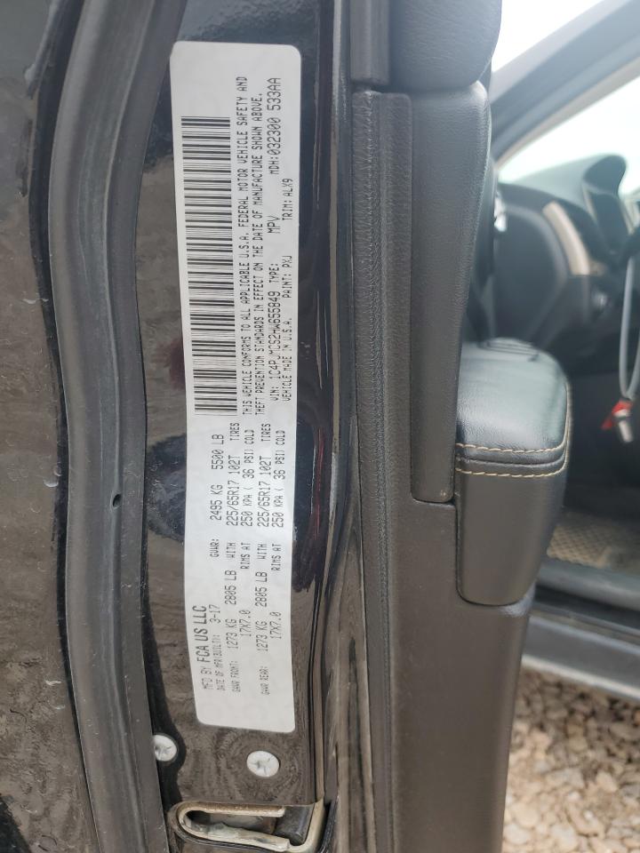 2017 Jeep Cherokee Latitude VIN: 1C4PJMCS2HW655849 Lot: 69089135