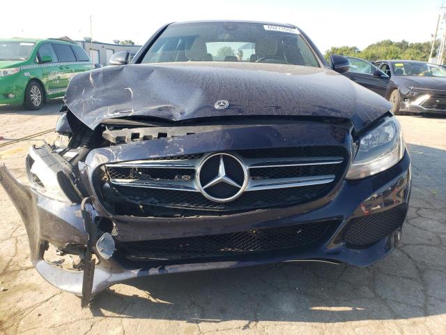  MERCEDES-BENZ C-CLASS 2018 Синий