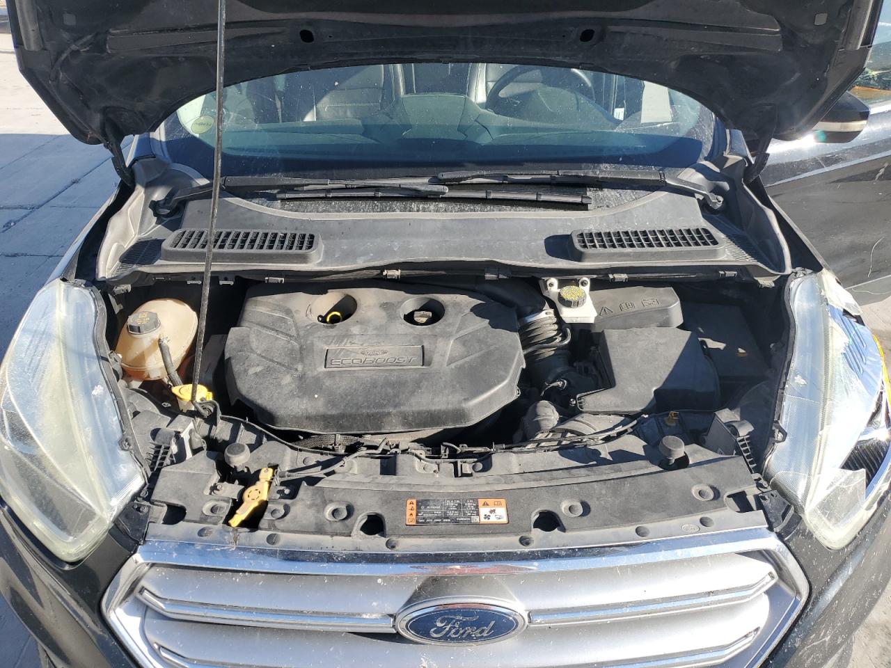 2017 Ford Escape Titanium VIN: 1FMCU9J91HUA78614 Lot: 68865205