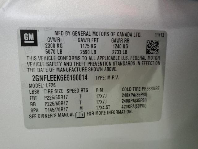 2014 CHEVROLET EQUINOX LS  