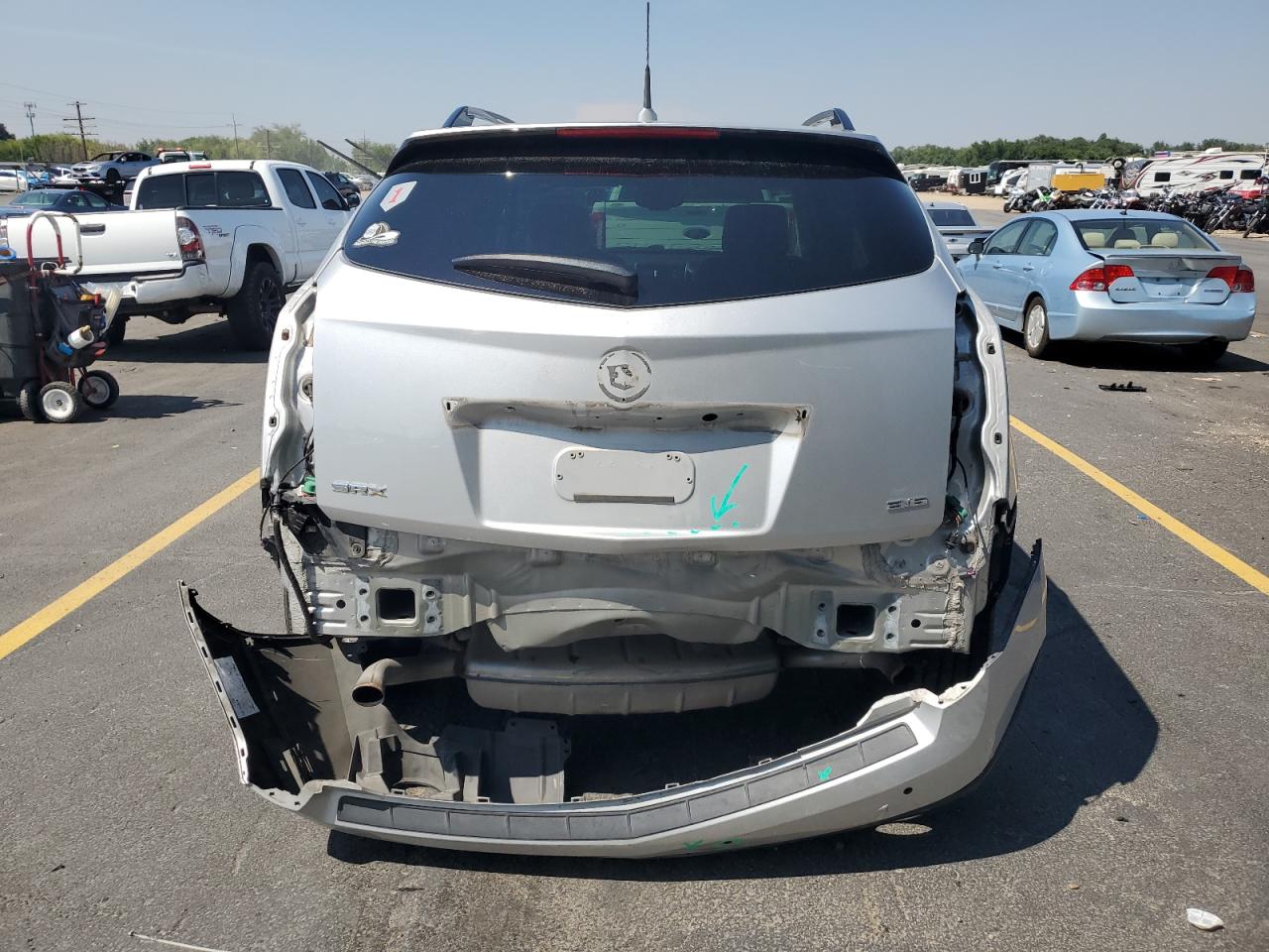 2014 Cadillac Srx Luxury Collection VIN: 3GYFNBE30ES540372 Lot: 70436595