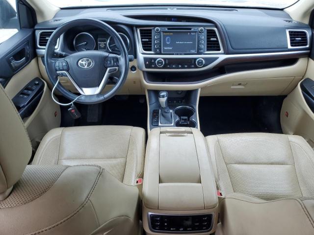  TOYOTA HIGHLANDER 2016 Золотой