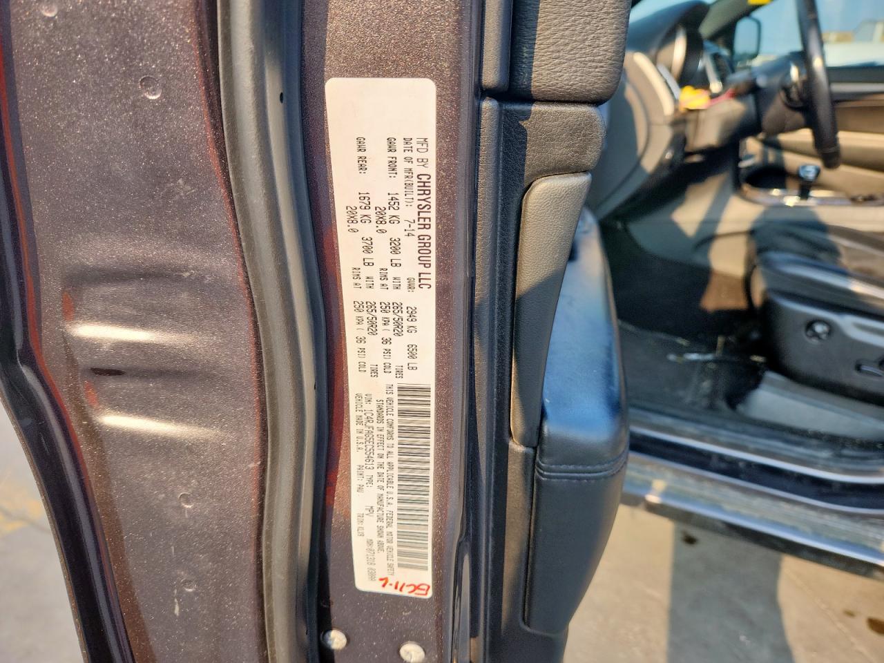 2014 Jeep Grand Cherokee Laredo VIN: 1C4RJFAG5EC554613 Lot: 70376785