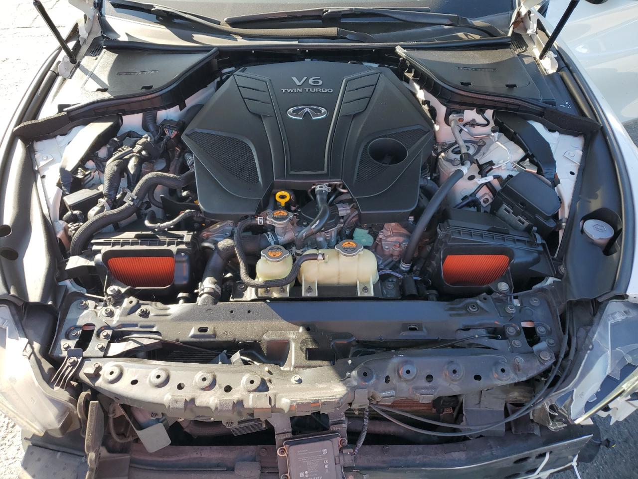 2019 Infiniti Q60 Red Sport 400 VIN: JN1FV7EKXKM360406 Lot: 69429505