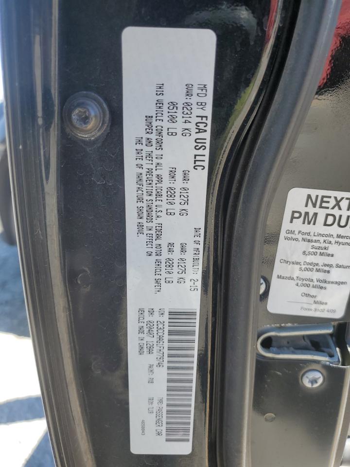 2015 Chrysler 300 Limited VIN: 2C3CCAAG1FH779746 Lot: 69328725