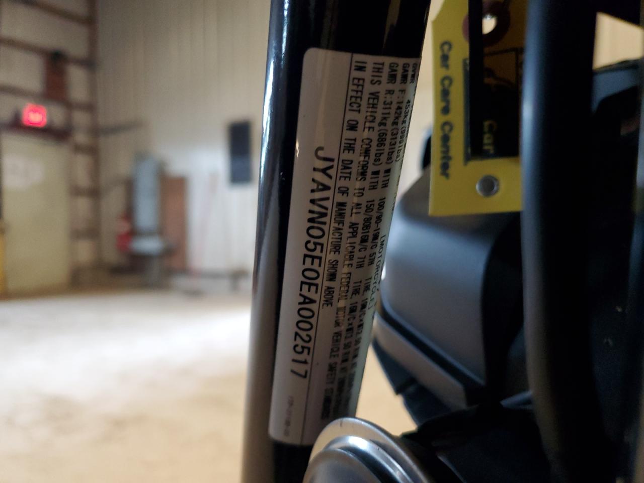 2014 Yamaha Xvs950 Cu VIN: JYAVN05E0EA002517 Lot: 69595195