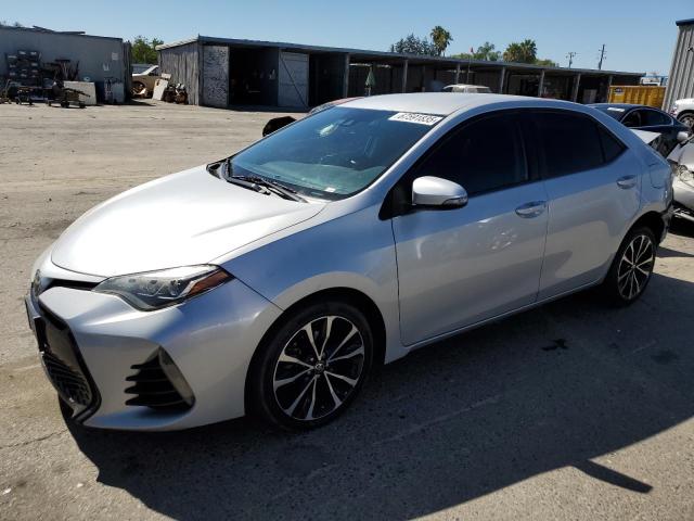  TOYOTA COROLLA 2017 Серебристый
