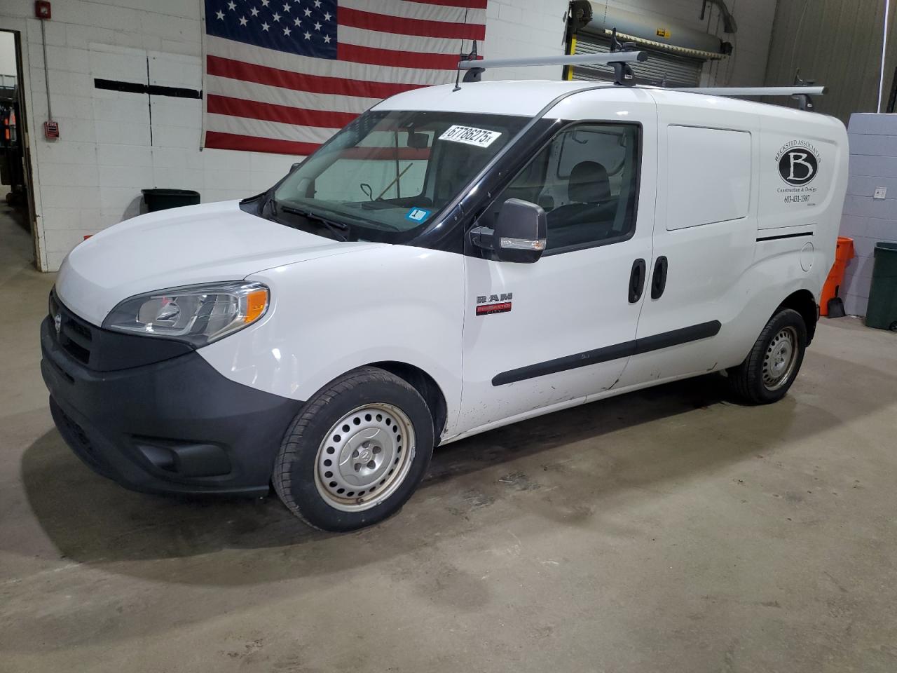 2016 Ram Promaster City white van gas ZFBERFAT1G6A99609 photo #1