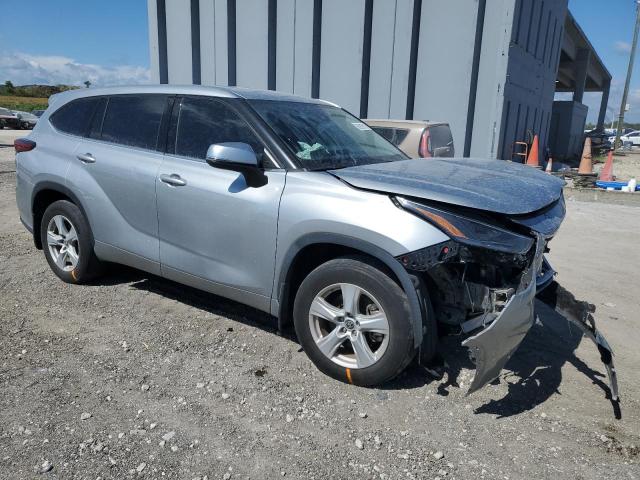  TOYOTA HIGHLANDER 2021 Серебристый