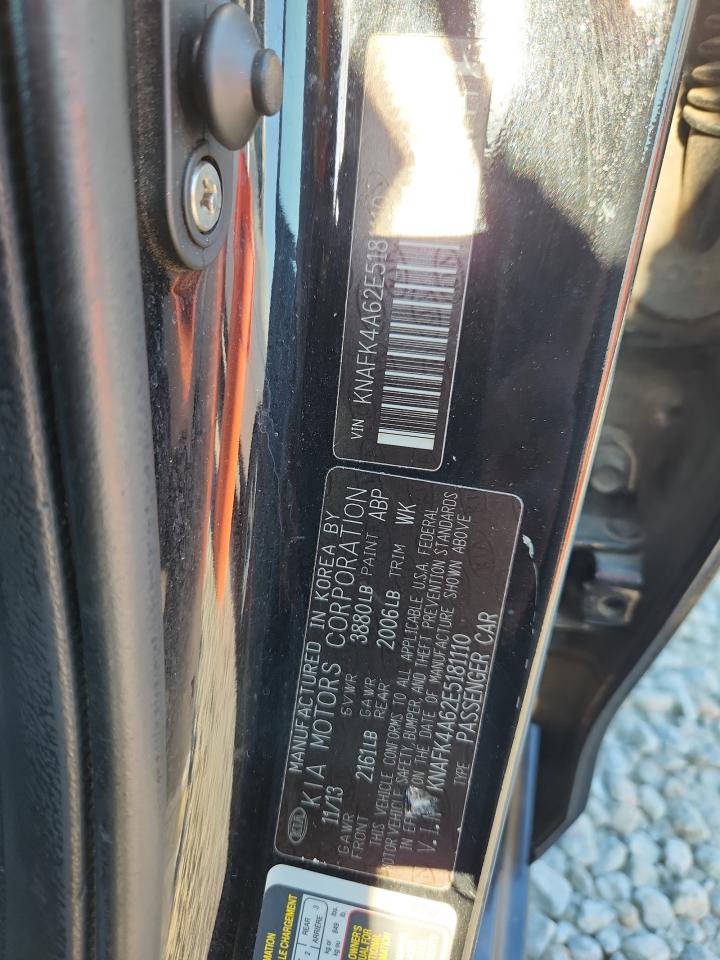 2014 Kia Forte Lx VIN: KNAFK4A62E5181110 Lot: 70313175