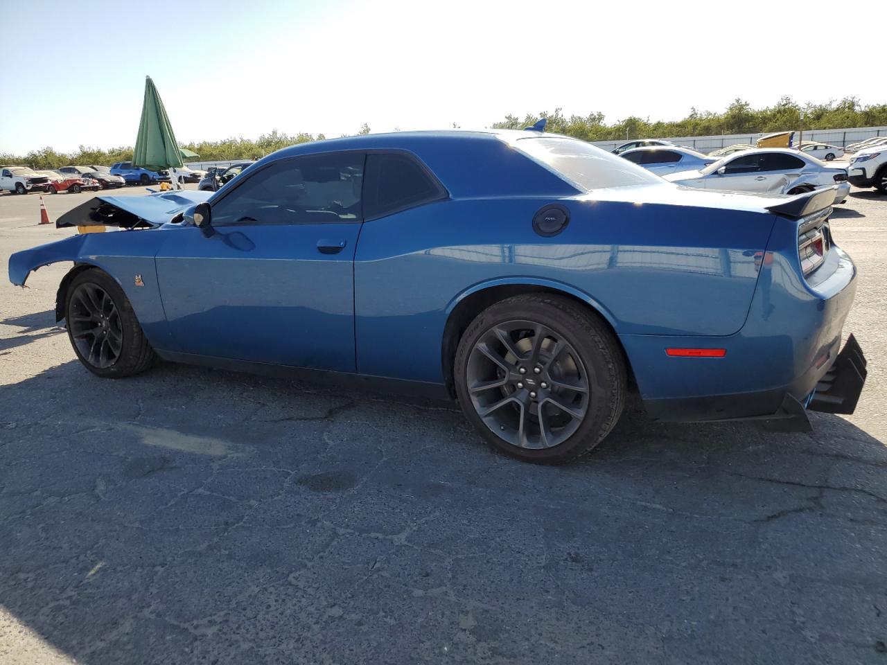2021 Dodge Challenger R/T Scat Pack blue null gas 2C3CDZFJXMH571216 photo #3