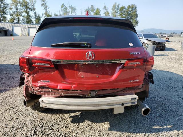 ACURA MDX 2020 Red