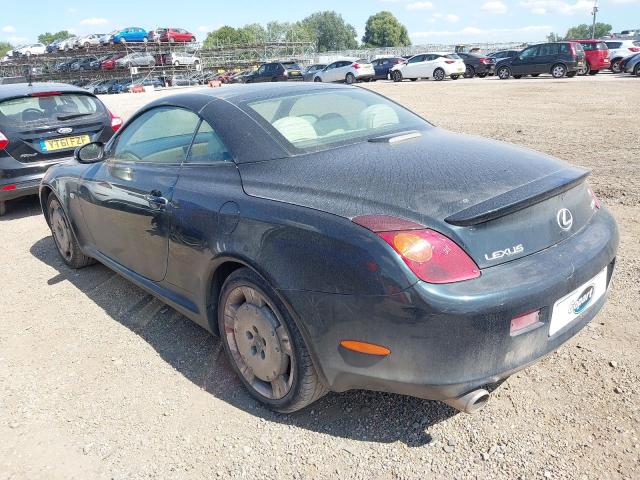 2002 LEXUS SC 430 AUT