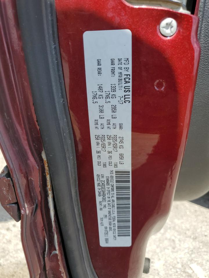 2017 Dodge Grand Caravan Gt VIN: 2C4RDGEG0HR843031 Lot: 67618865