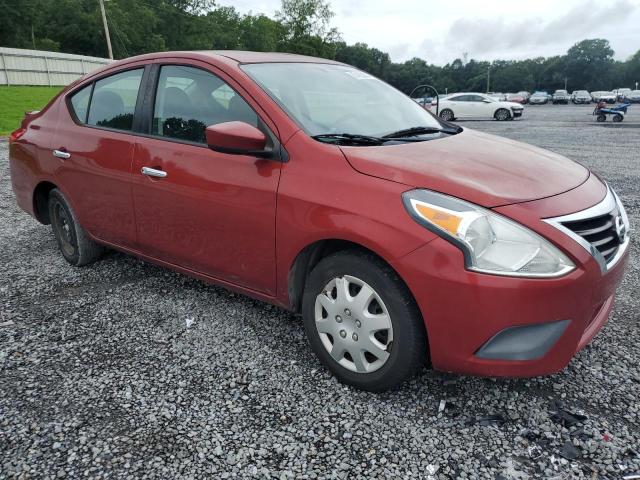  NISSAN VERSA 2017 Burgundy