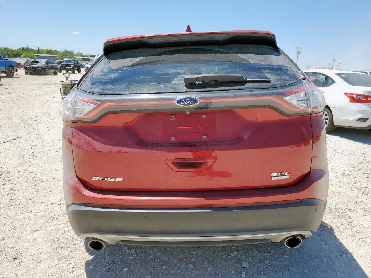 2018 Ford Edge Sel VIN: 2FMPK3J98JBB19028 Lot: 70917255