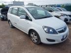 2014 VAUXHALL ZAFIRA EXC for sale at Copart WESTBURY