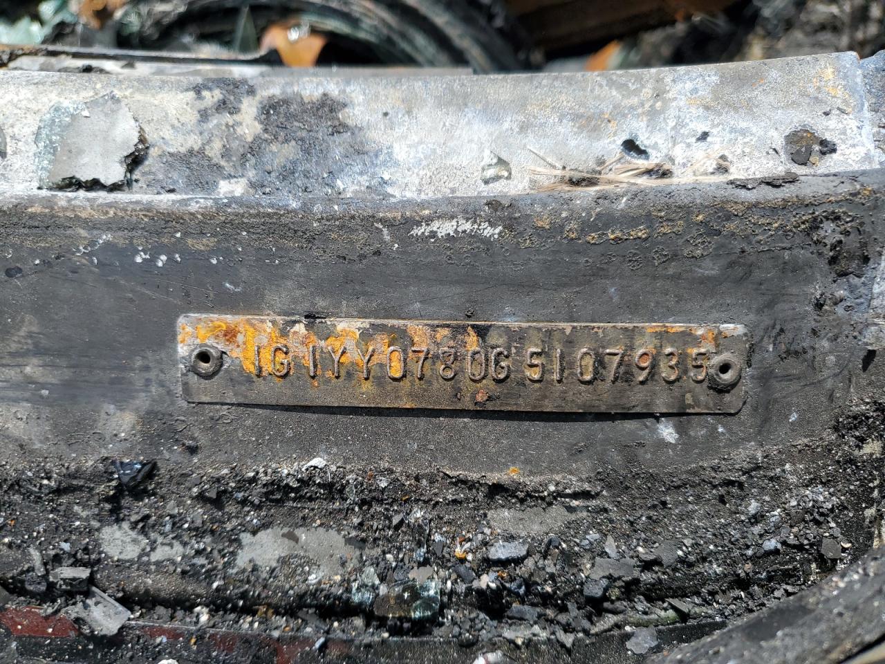 1986 Chevrolet Corvette VIN: 1G1YY0780G5107935 Lot: 69626195