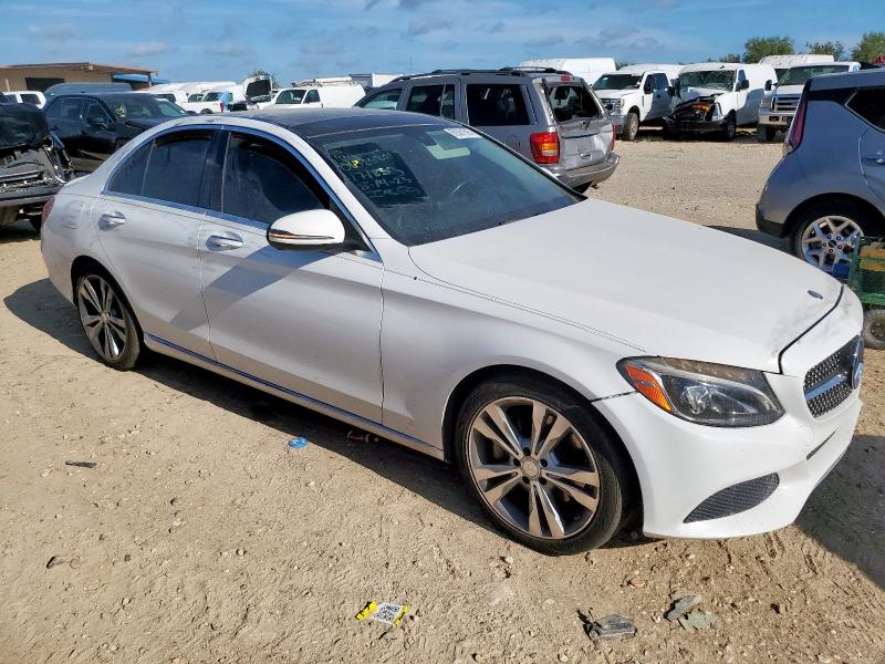  MERCEDES-BENZ C-CLASS 2016 Белы