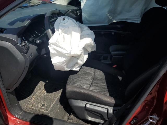  NISSAN ROGUE 2019 Czerwony