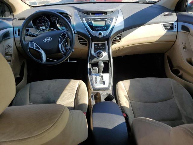 Sedans HYUNDAI ELANTRA 2012 Czerwony