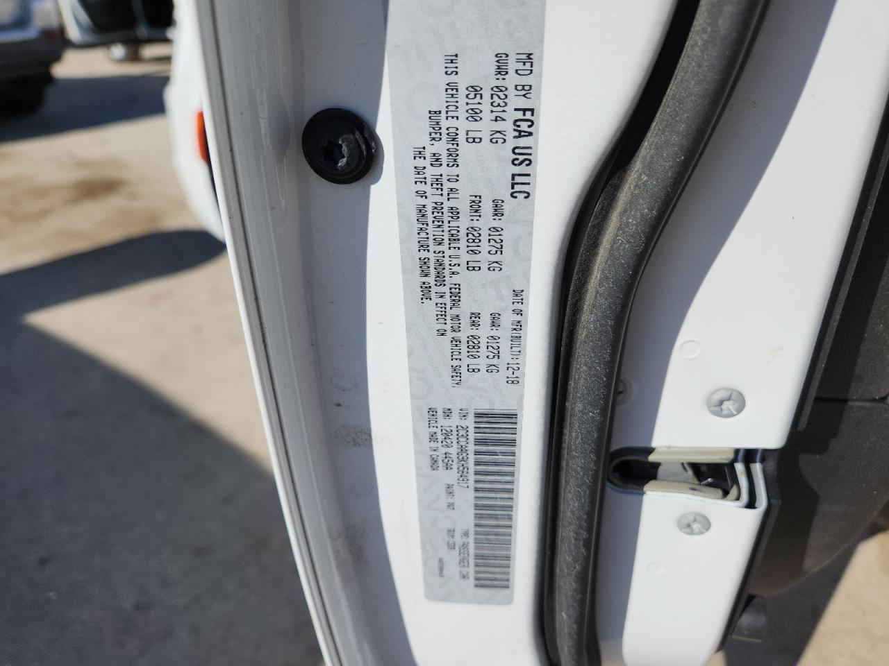 2019 Chrysler 300 Touring VIN: 2C3CCAAG9KH564917 Lot: 70262185