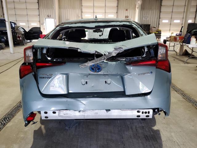  TOYOTA PRIUS 2019 Бирюзовый