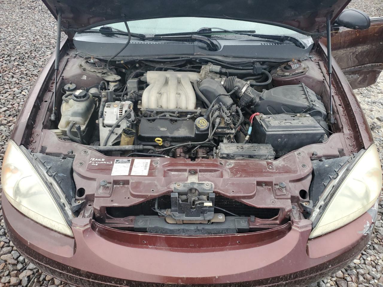 2000 Ford Taurus Lx VIN: 1FAFP5225YA157262 Lot: 70771665