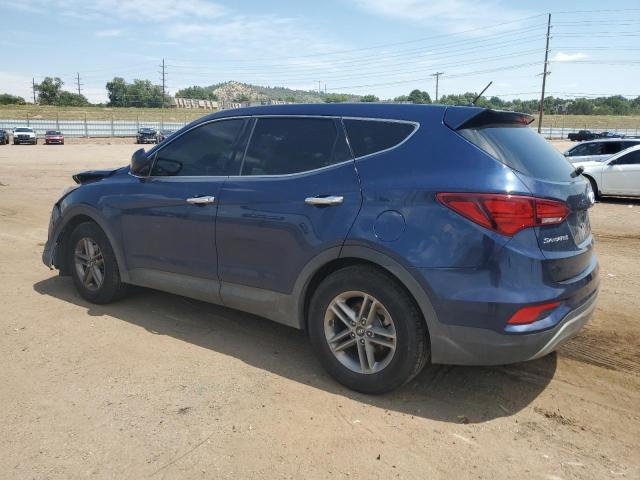  HYUNDAI SANTA FE 2018 Синий