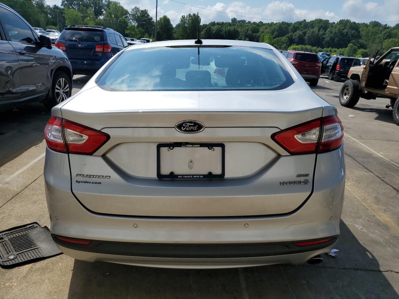 2014 Ford Fusion Se Hybrid VIN: 3FA6P0LU9ER311590 Lot: 67895155