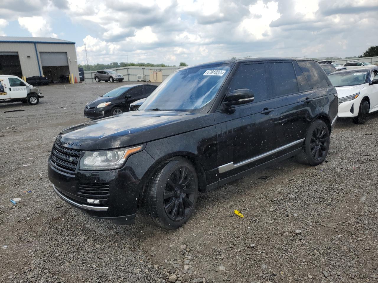 2016 Land Rover Range Rover Supercharged black suv gas SALGS2EFXGA247654 photo #1