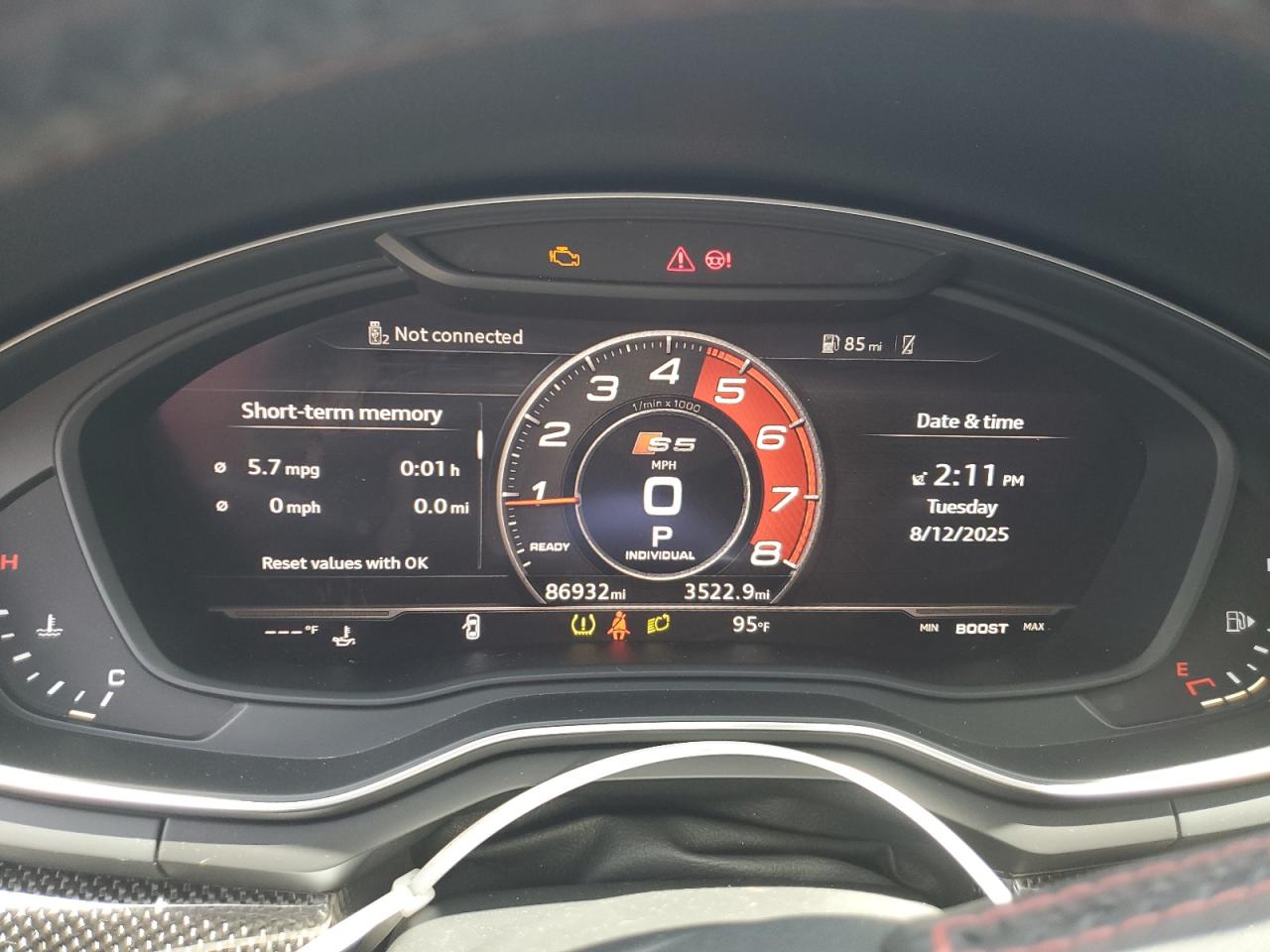 2019 Audi S5 Prestige VIN: WAUR4AF54KA012618 Lot: 67730245