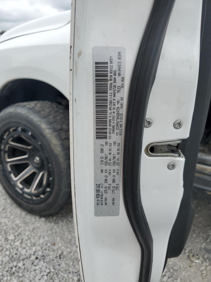 2017 Ram 1500 St VIN: 3C6RR6KT9HG664724 Lot: 69749265