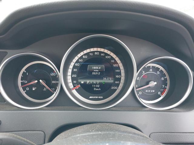 2012 MERCEDES BENZ C63 AMG AU