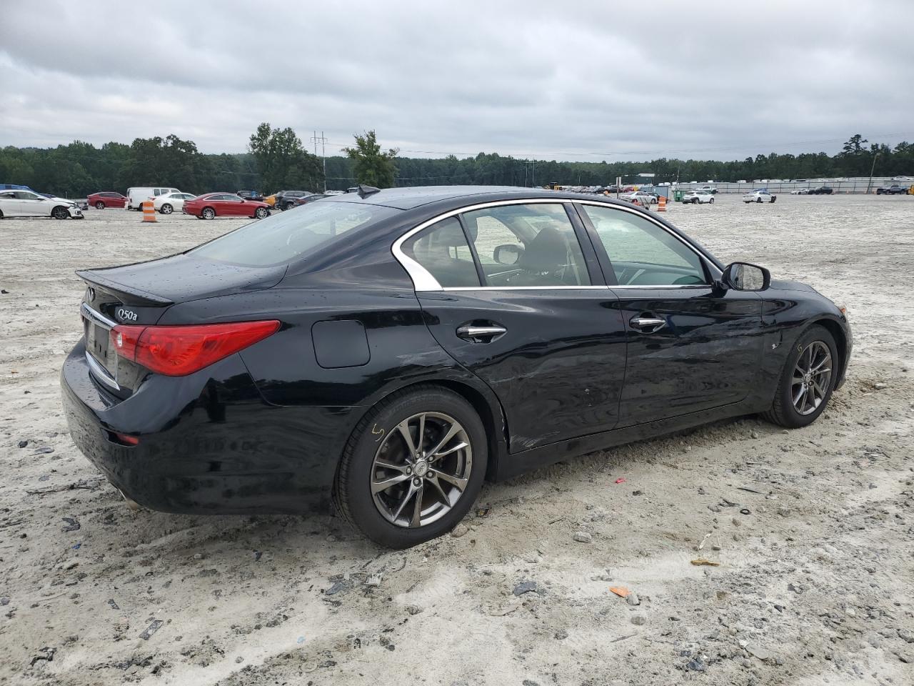 2015 Infiniti Q50 Base black null gas JN1BV7AP4FM356468 photo #4