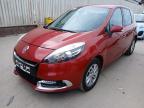 2012 RENAULT SCENIC 1.5 DCI DYNAMIQUE TOMTOM 5DR for sale at Copart PETERLEE